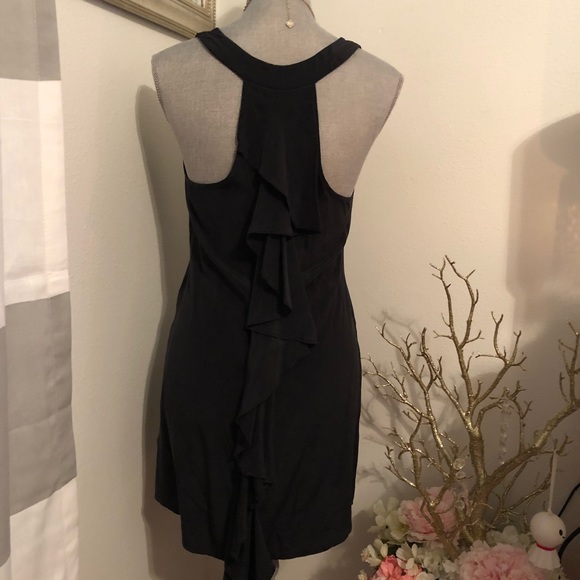 💯% Silk Black Dress - Picture 2 of 4